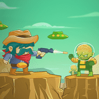 Cowboy vs. Martians